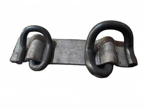 Gran oferta, sistema de sujeción 60Si2Mn para ferrocarriles, barra elástica de acero, Clip de resorte para durmientes, Clips de riel de hormigón forjado - Product Image 6