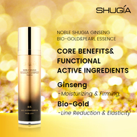 Sérum au Ginseng et Perle d'Or, Soin de Luxe à l'Or, Protection Antioxydante, Effet Lissant Visible des Rides, Disponible en OEM