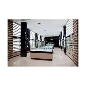 Prima Modern 16 negozio di ottica in alluminio Display in metallo negozio di ottica vetrine aperte fornitori occhiali da sole in legno