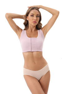 Gilet amincissant pour femmes, contrôle de la poitrine, gaine ferme, crochet correcteur, Compression, <span class=keywords><strong>Corset</strong></span> - Product Image 3