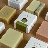 Boîtes à savon artisanales de qualité supérieure élégantes en gros avec fenêtre pour savon fait maison