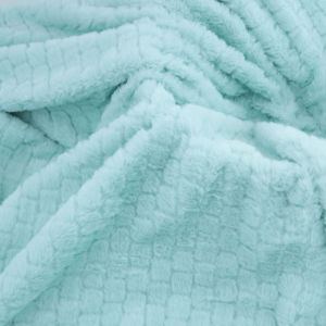 Cojines de sofá con estampado de pelo de conejo, funda de almohada, tela de trama de poliéster 100 reciclada, Textiles para el hogar personalizados, tela de ropa de felpa - Product Image 2