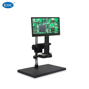 EOC 11 pouces lumière LED mesurant 60FPS vidéo numérique électronique intégré moniteur <span class=keywords><strong>Microscope</strong></span> pour réparation soudure puce monoculaire - Product Image 3