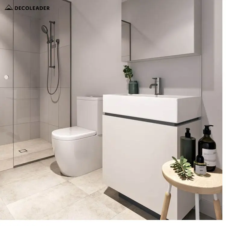 नवीनतम डिजाइन पानी प्रतिरोधी शौचालय फर्नीचर आधुनिक बेसिन बाथरूम आपा अलमारियाँ