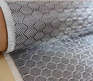 Alta resistência e requintado tecido de fibra de carbono 3k 6k 12k tecido carbono 200 gsm