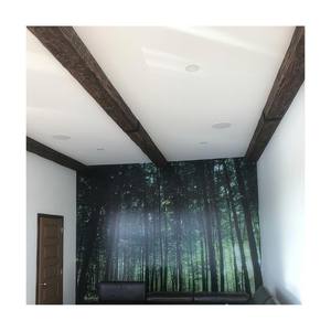 Auuan impermeable PU vigas de <span class=keywords><strong>madera</strong></span> de imitación de poliuretano <span class=keywords><strong>viga</strong></span> de techo de <span class=keywords><strong>madera</strong></span> Artificial construcción decoración de techo Interior - Product Image 2