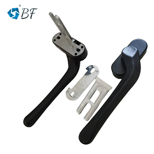 <span class=keywords><strong>Poignée</strong></span> d'inclinaison de <span class=keywords><strong>poignée</strong></span> de fenêtre en alliage d'aluminium de pont cassé avec des accessoires de serrure de fenêtre de poussée d'ouverture vers l'extérieur - Product Image 4