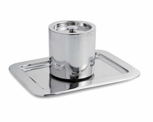 Stainless Steel Insulated <b>Ice</b> <b>Bucket</b> <b>With</b> <b>Lid</b> Sustainable <b>Bucket</b> Vintage Metal Pitcher For Wine Chiller <b>Ice</b> <b>Bucket</b> & Pot - Product Image 5