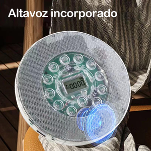 Reproductor de CD Portátil Transparente Personalizado de Fábrica con Soporte para Memoria USB, Altavoz Integrado con Bluetooth, Material Plástico, para Estudiantes y Hogar - Product Image 4