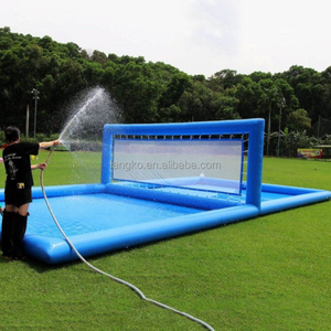 Juegos Inflables para Exteriores, Cancha de <span class=keywords><strong>Voleibol</strong></span> Inflable para <span class=keywords><strong>Piscina</strong></span>, Red de <span class=keywords><strong>Voleibol</strong></span> Inflable Comercial con <span class=keywords><strong>Piscina</strong></span> de Agua para Fiestas - Product Image 4