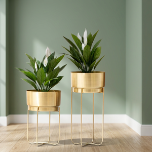 Offre spéciale jardinière en métal fabriqué à la main meilleure qualité Pot de fleur en fer jardin décoration de la maison prix de gros utilisation suspendue - Product Image 4
