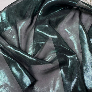 Tela de Chifón con Lámina Dorada, Prendas Transparentes con Protección Solar, Tela Decorativa <span class=keywords><strong>para</strong></span> Hanfu y Vestidos, 100% Poliéster - Product Image 6