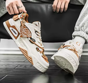 Chaussures pour hommes, chaussures de skate originales de créateur, chaussures polyvalentes décontractées pour étudiants, chaussures de sport à plateforme, baskets décontractées à semelle épaisse - Product Image 5