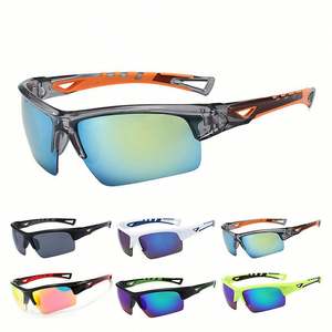 Gafas de Sol Deportivas Personalizadas al por Mayor con Logotipo, Gafas de Ciclismo Resistentes al Viento para Hombres y Mujeres - Product Image 1