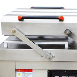 Gıda için DZ-600/2SA yüksek kaliteli düz çift vakum odası sebze ve tavuk vakum paketleme makinesi - Product Image 3