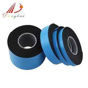 Adhesivo fuerte aislamiento de doble cara cinta de <span class=keywords><strong>esponja</strong></span> de espuma PE <span class=keywords><strong>película</strong></span> Azul roja 100M 50m 66m longitudes 10mm 15mm para enmascarar - Product Image 3