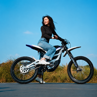 NOVERIDE Falcon Pro Moto Électrique Tout-Terrain 85 km/h 8500W Haute Performance E-Dirt Bike 72V 35Ah pour Vélo Cross à Batterie