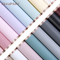 INUNION Papier d'Emballage Floral Ligne Dorée Recyclable Transparent Imperméable Artisanat Emballage Cadeau Papier d'Emballage pour Fleurs