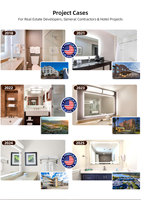 Espejo de Baño LED con Marco de Aleación de Aluminio Contemporáneo Personalizado ETL/JA8 de 24 ", 28 ", 36 ", con Sensor Táctil, Luz Suave, para Uso en Hoteles, IP66