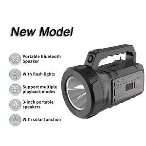 Enceintes portables ZQS-T07, enceinte solaire suspendue, stéréo sans fil, boîte à musique, <span class=keywords><strong>radio</strong></span> FM, banque d'alimentation, lampe torche solaire sans fil - Product Image 2