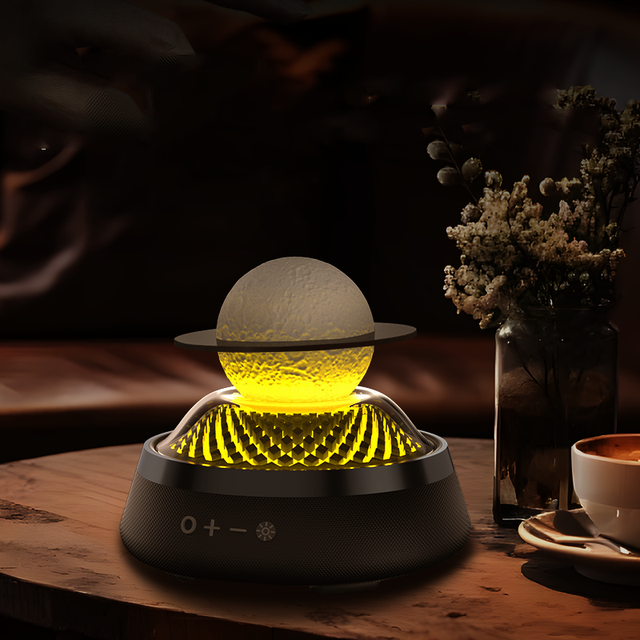 New Desktop Bedroom Bedside Aromatherapy Ambient Light Bluetooth Speaker Three in One USB Charging Effect Portable