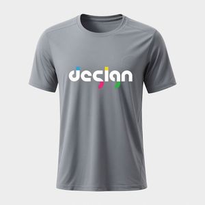 Quick Dry Polyester <b>T</b> Shirt Custom Logo Design Personalized Print Moisture Wicking Comfortable Casual Sports Uniforms - Product Image 3