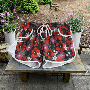 2025กางเกงขาสั้นเอวสูงแบบลำลองทรงเอไลน์สำหรับผู้หญิง, กางเกงขาสั้นอเนกประสงค์เอวยางยืดแบบปิดเอวกลางสำหรับฤดูร้อน - Product Image 3