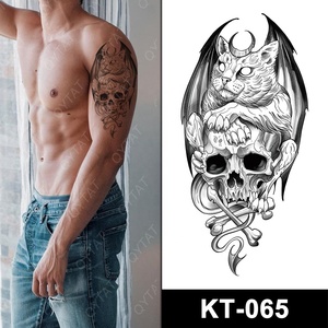 2025 venta al por mayor realista transferencia de agua cuerpo Tribal <span class=keywords><strong>brazo</strong></span> pegatina falso temporal hombres tatuaje/tatuaje - Product Image 1