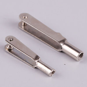 Metal <b>Clamp</b> Head Steel Push Rod Rc Airplane Accessory For Diy Fixed Wing Model Parts M2M3 Size 14 - Product Image 2