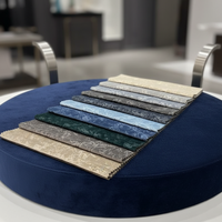 Professionnel personnalisé tricoté en peluche Holland velours tissu d'ameublement colle en relief résistant aux taches pour voitures jouets accessoires canapés