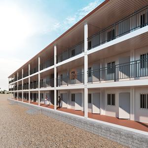 Maison conteneur mobile détachable, projet scolaire, salle de classe préfabriquée facile à assembler pour les élèves - Product Image 5