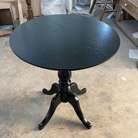 Couleurs en option table basse moderne en bois petite table basse ronde rustique en bois pour café