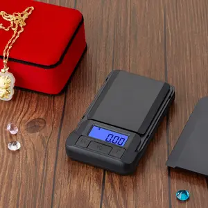 High-Precision Custom Logo Mini Pocket Scale 100g 200g Digital Electronic Scales 1kg 0.1g Small Mini ABS Jewelry Weight Scale