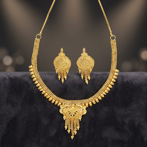 Collares de microformación para mujer, joyería tradicional chapada en oro, cobre, latón, Chapado en Oro, Laminado para bodas especiales - Product Image 3