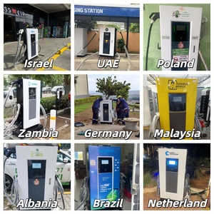 สถานีชาร์จรถยนต์ไฟฟ้าแบบเร็ว DC รุ่นใหม่ TARY 40KW แบบตั้งพื้น หัวชาร์จคู่ รองรับ CCS1 CCS2 GBT Chadmeo NACs OCPP APP - Product Image 6