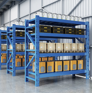 Storage Rack Steel Shelf Units Plate Warehouse Racking Estanteria Manufacturers Heavy Duty Metal Shelf/Industrial Rack Shelving
