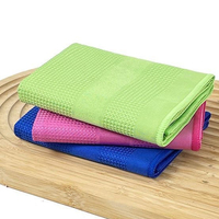 Serviette en microfibre écologique absorbante à séchage rapide, légère, lavable en machine pour la cuisine