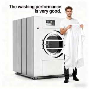 Hot Nhà Máy Giặt Thương Mại Công Nghiệp Giặt Máy Giặt 30Kg 50Kg 100Kg Thiết Bị Giặt Máy Giặt Máy - Product Image 2