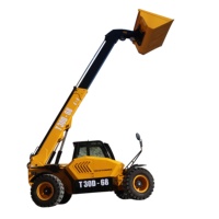Chariot élévateur télescopique 3 tonnes capacité de charge 2380mm flèche de portée 4m hauteur de levage