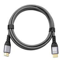 Câble 4K 30Hz 60Hz 2m/3m avec gaine en nylon/PVC, blindage combiné, mâle vers mâle, pour projecteur, ordinateur, moniteur, home cinéma