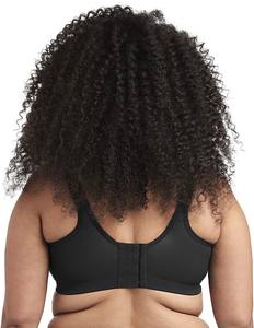 Soutien-gorge à bretelles solides OEM Europe Amérique Soutien-gorge non doublé sans fil non rembourré grande coupe fine femme grande taille soutiens-gorge pour gros seins - Product Image 2