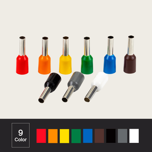 Keli ve loạt Đồng cách điện dây cuối thiết bị đầu cuối ống Cáp bootlace ferrule pre-cách điện dây nối uốn thiết bị đầu cuối - Product Image 4