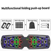 30A Kind Push up Multifonctionnel Pliant Fitness Board Home Exercice Couché Support Push up Board Set