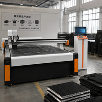 3. Cutter à lame vibrante CNC industriel pour panneaux acoustiques, plaques insonorisantes et matériaux de réduction du bruit