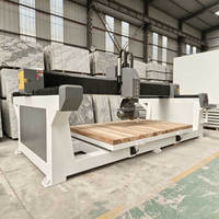 Machine de meulage automatique HMI pour pierre, marbre, granit, porcelaine et céramique, machine CNC haut de gamme 4+1 axes en vente