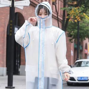 Impermeable Profesional para Todo Clima, de EVA, para Vehículos Eléctricos para Adultos, con Doble Visera, Resistente al Viento, Protección Total, con Logotipo Personalizado - Product Image 1