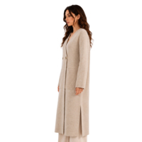 Manteau long en laine à carreaux croisé pour femme, réversible, imperméable, chaud, pour l'hiver, style trench-coat, vêtement d'extérieur personnalisé