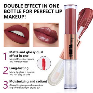 MLM Dual-ended Moisturizing <b>Lip</b> Gloss Matte Gradient Shimmer <b>Lip</b> Tint Non-sticky Cup Long Lasting Daily <b>Lip</b> Makeup <b>Lip</b> Combo - Product Image 4