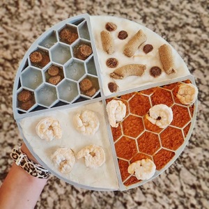 Ciotola di alimentazione lenta in Silicone con coperchio leccante per cani gatti antiscivolo cibo per animali domestici tappetino Anti soffocamento piatto per mangiatori veloci sani - Product Image 3