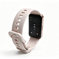 Smart Band 8 Smartwatch Unisex, Smartband AMOLED Mewah untuk Kesehatan Wanita, Pengingat Panggilan Telepon, Olahraga dan Kebugaran